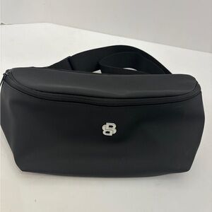 New without tag! BOSS Black Men's Crossbody Belt Bag with Silver 'B' Accent